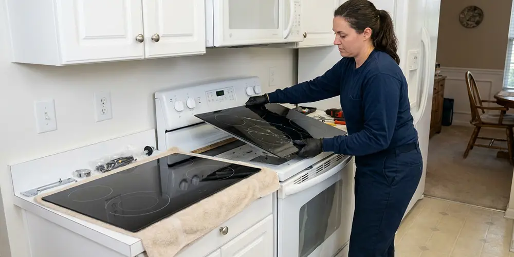 Glass Stove Top Replacement in Norwalk, CT