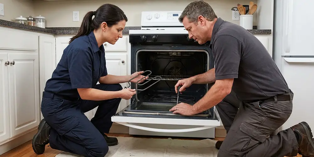 Oven Heating Element Replacement in Norwalk, CT